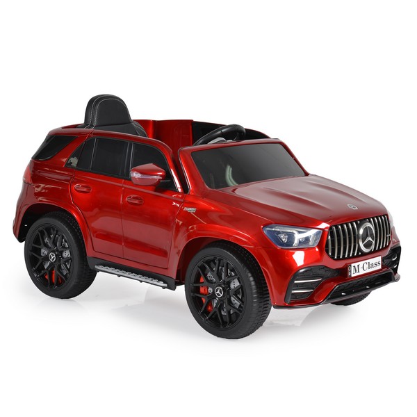 Продукт Акумулаторен джип M Class, 12V с меки гуми и кожена седалка - 0 - BG Hlapeta
